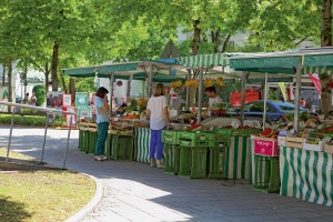 Markt im Zentrum